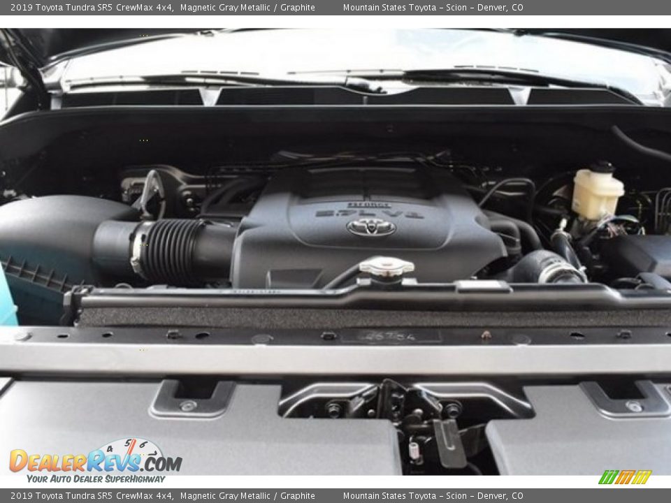 2019 Toyota Tundra SR5 CrewMax 4x4 Magnetic Gray Metallic / Graphite Photo #31