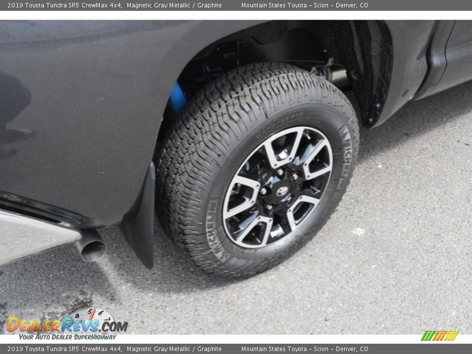 2019 Toyota Tundra SR5 CrewMax 4x4 Magnetic Gray Metallic / Graphite Photo #34