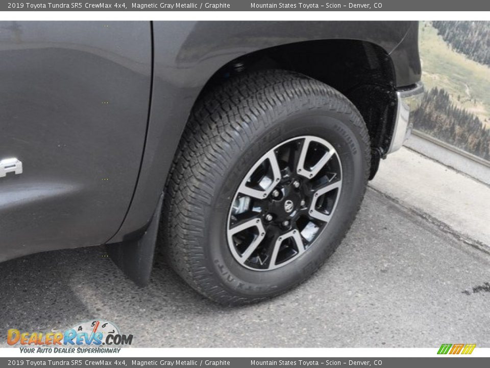 2019 Toyota Tundra SR5 CrewMax 4x4 Magnetic Gray Metallic / Graphite Photo #35