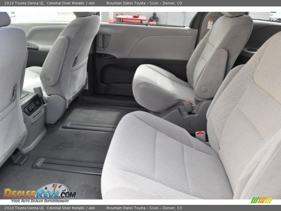 Rear Seat of 2019 Toyota Sienna LE Photo #14