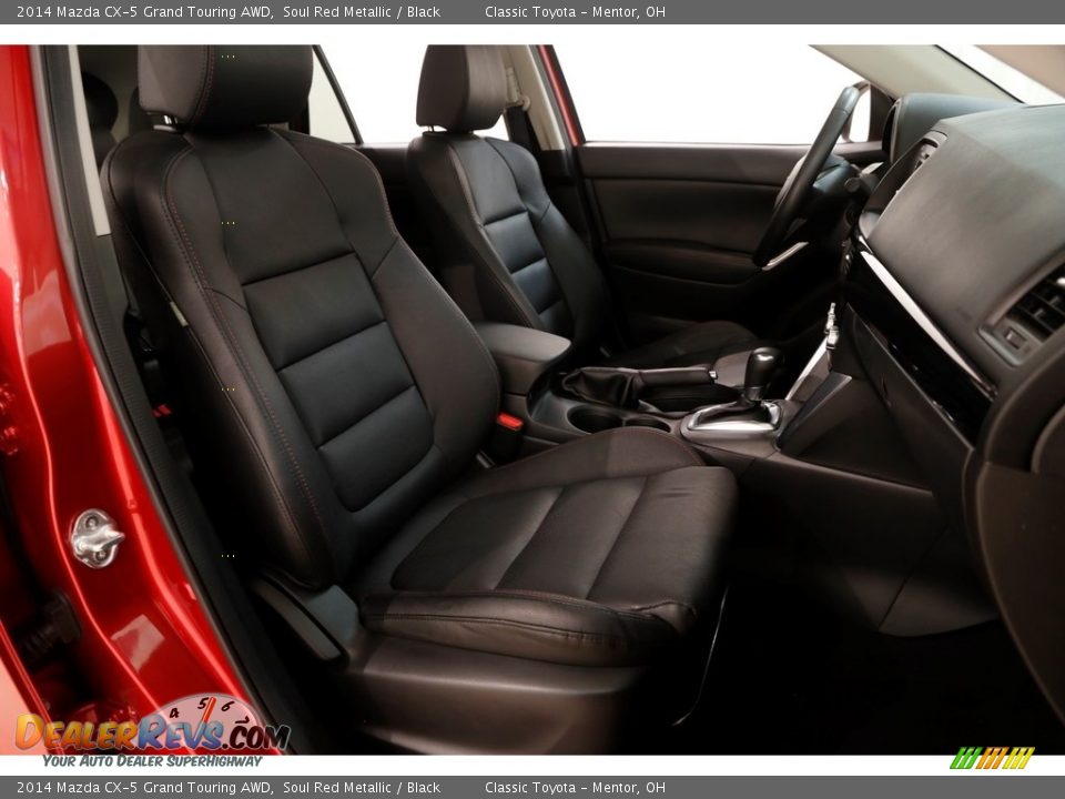 2014 Mazda CX-5 Grand Touring AWD Soul Red Metallic / Black Photo #13