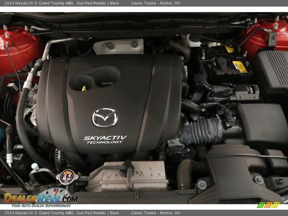 2014 Mazda CX-5 Grand Touring AWD Soul Red Metallic / Black Photo #17