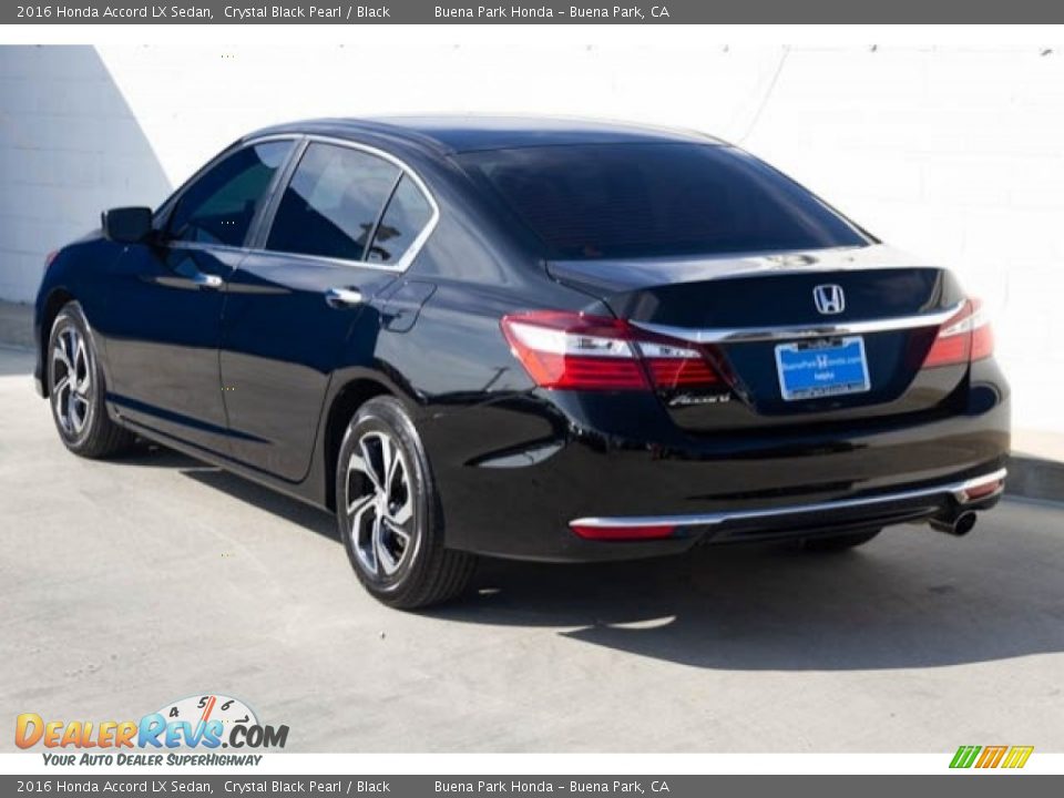 2016 Honda Accord LX Sedan Crystal Black Pearl / Black Photo #2