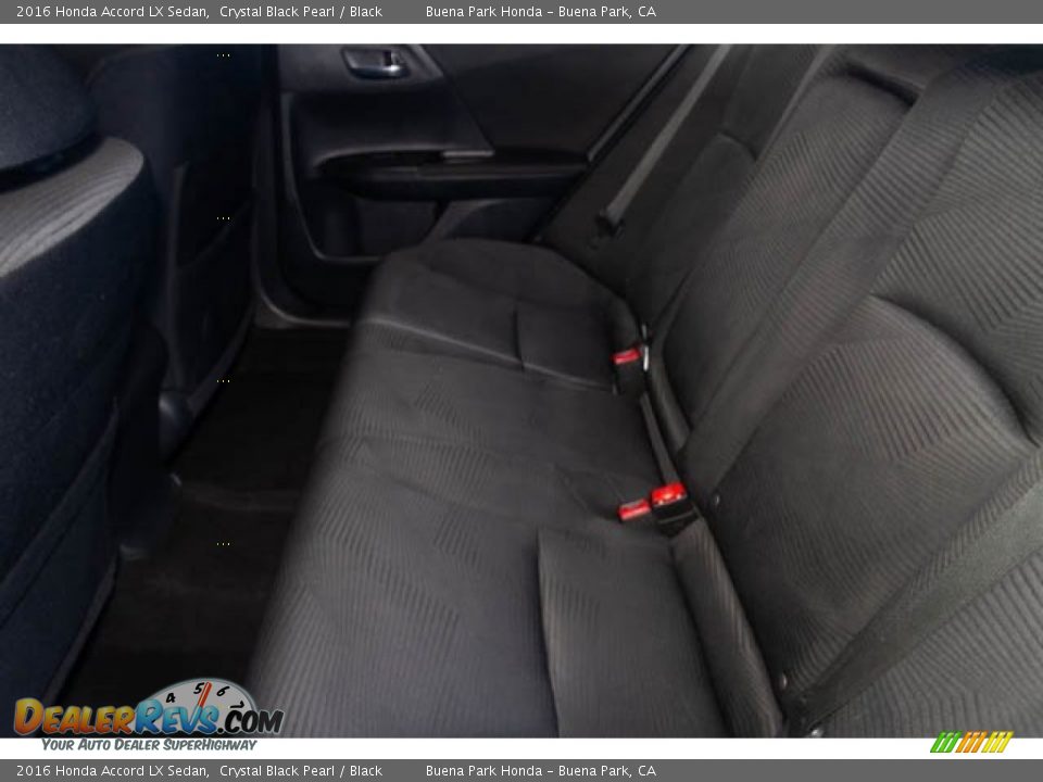 2016 Honda Accord LX Sedan Crystal Black Pearl / Black Photo #4