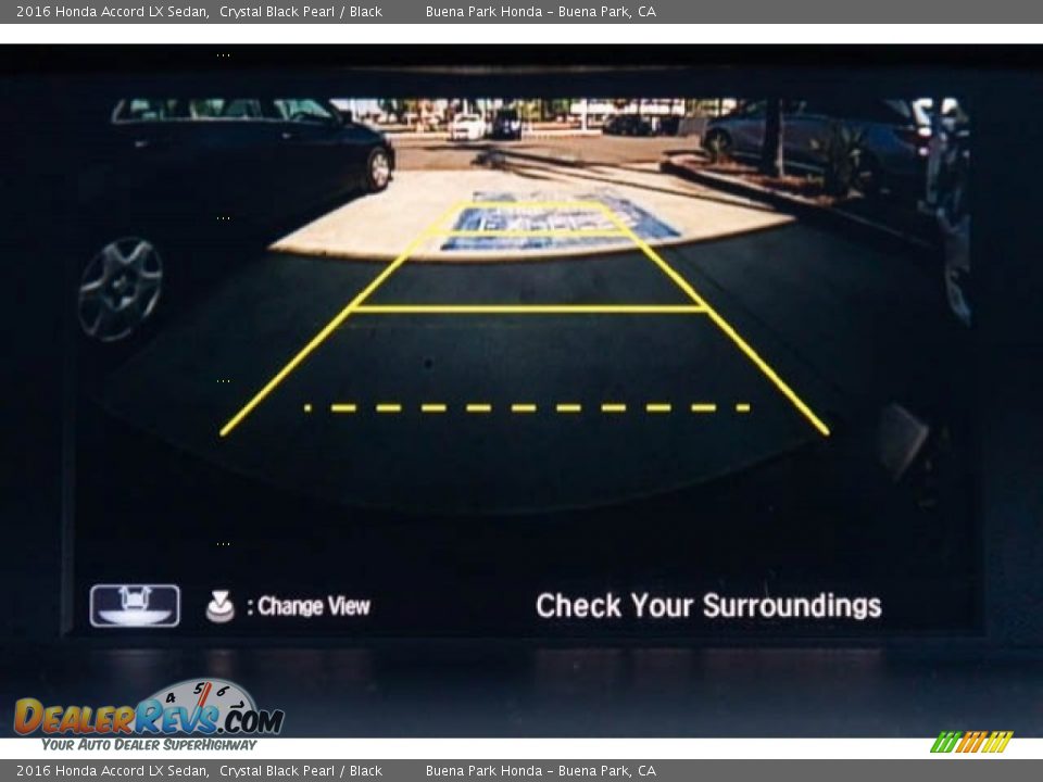 2016 Honda Accord LX Sedan Crystal Black Pearl / Black Photo #24