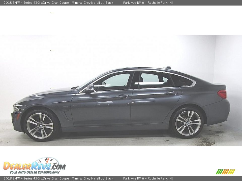 2018 BMW 4 Series 430i xDrive Gran Coupe Mineral Grey Metallic / Black Photo #2