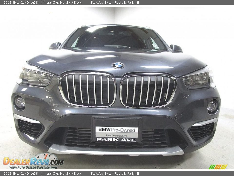 2018 BMW X1 xDrive28i Mineral Grey Metallic / Black Photo #9