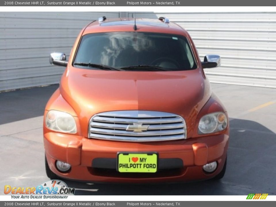 2008 Chevrolet HHR LT Sunburst Orange II Metallic / Ebony Black Photo #2