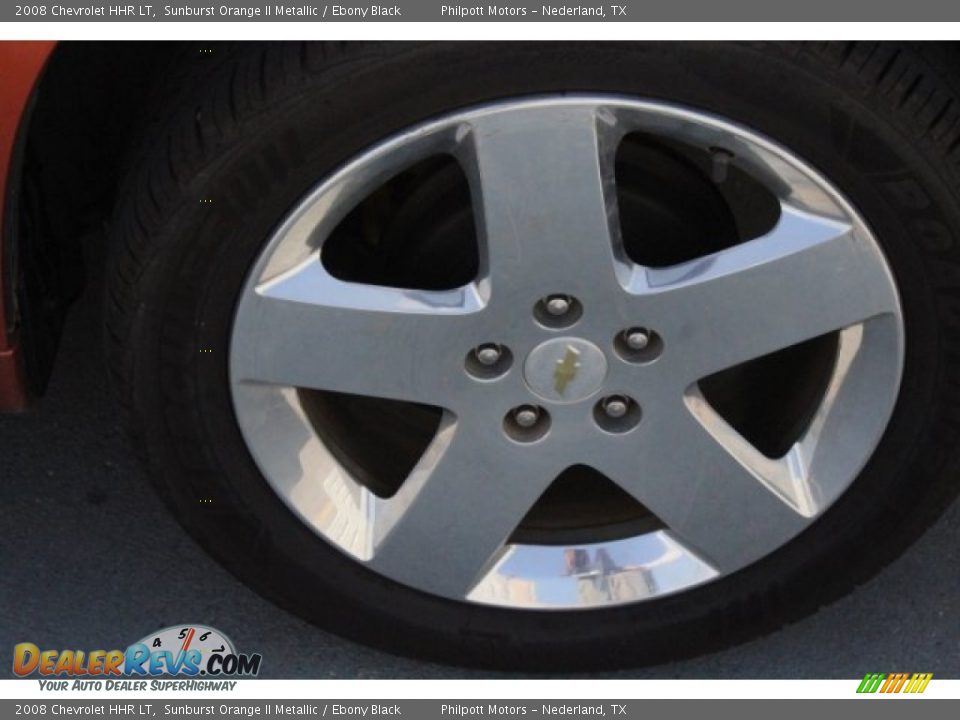 2008 Chevrolet HHR LT Sunburst Orange II Metallic / Ebony Black Photo #6