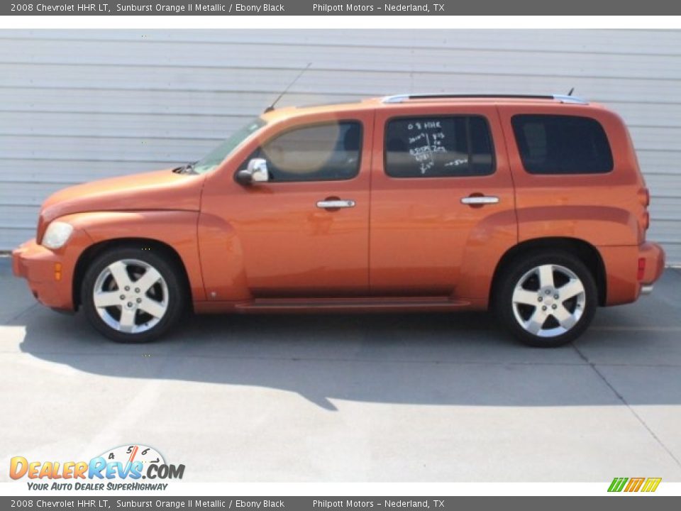 2008 Chevrolet HHR LT Sunburst Orange II Metallic / Ebony Black Photo #7