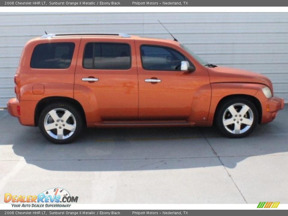 2008 Chevrolet HHR LT Sunburst Orange II Metallic / Ebony Black Photo #11