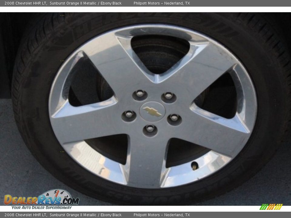 2008 Chevrolet HHR LT Sunburst Orange II Metallic / Ebony Black Photo #12