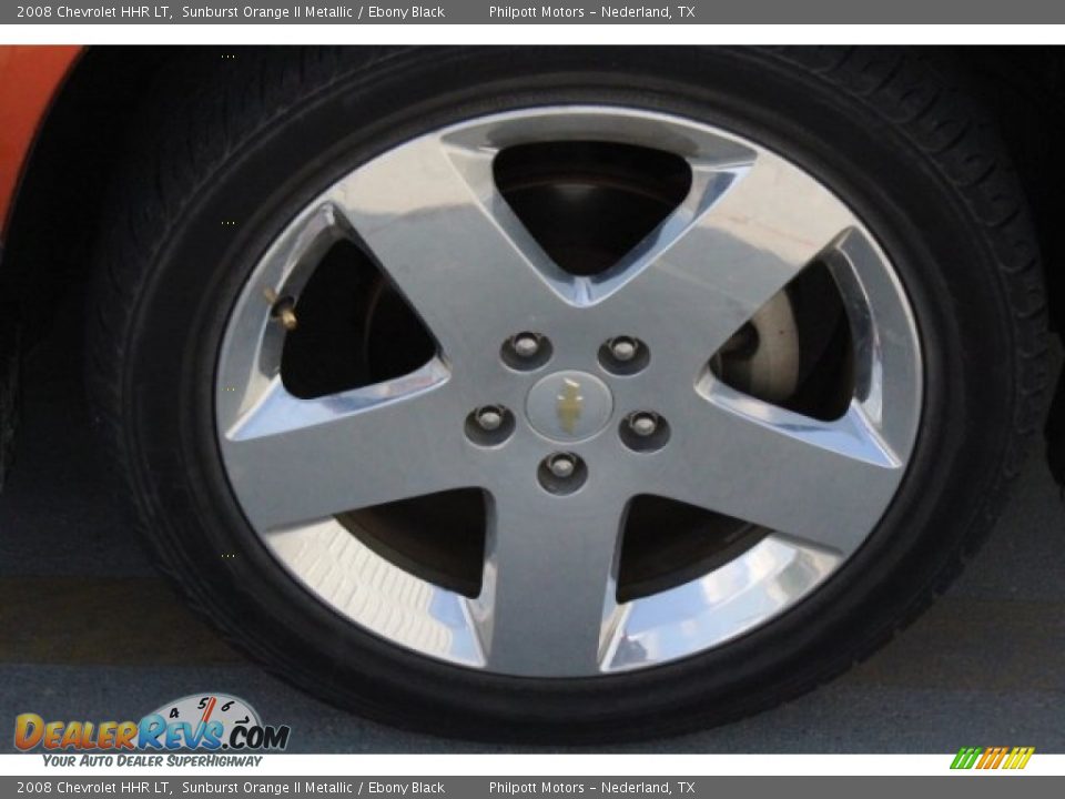 2008 Chevrolet HHR LT Sunburst Orange II Metallic / Ebony Black Photo #13