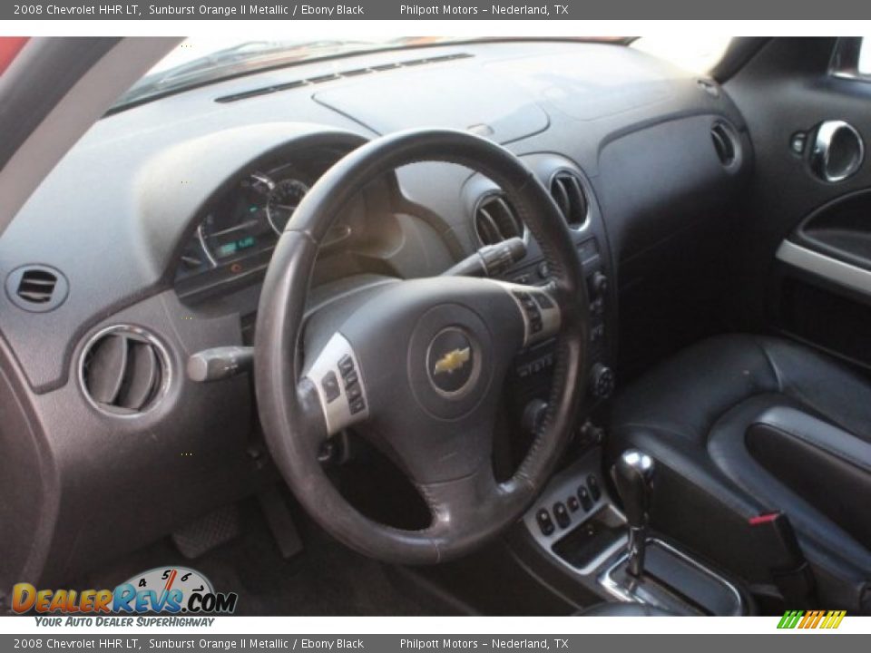 2008 Chevrolet HHR LT Sunburst Orange II Metallic / Ebony Black Photo #15