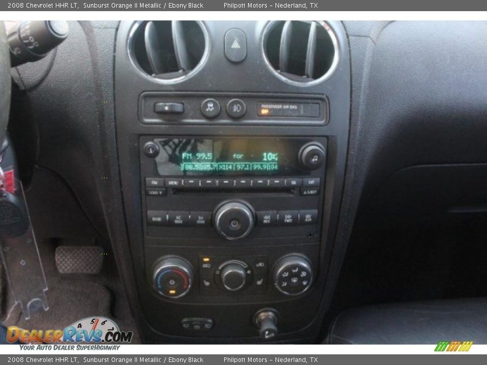 2008 Chevrolet HHR LT Sunburst Orange II Metallic / Ebony Black Photo #17