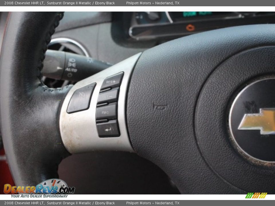 2008 Chevrolet HHR LT Sunburst Orange II Metallic / Ebony Black Photo #19