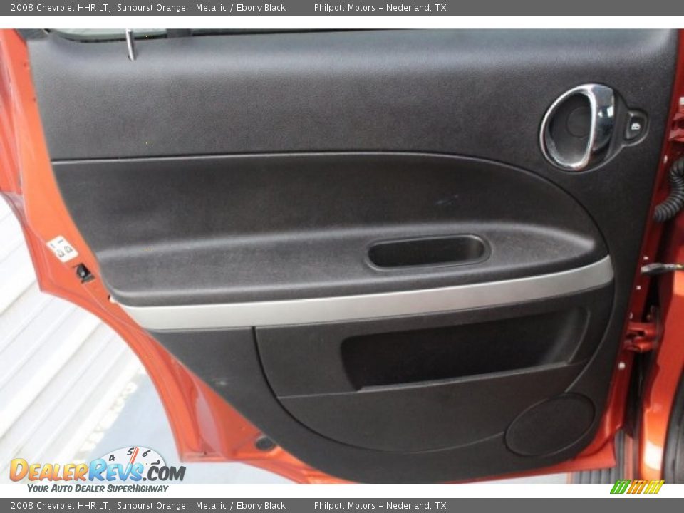 2008 Chevrolet HHR LT Sunburst Orange II Metallic / Ebony Black Photo #22