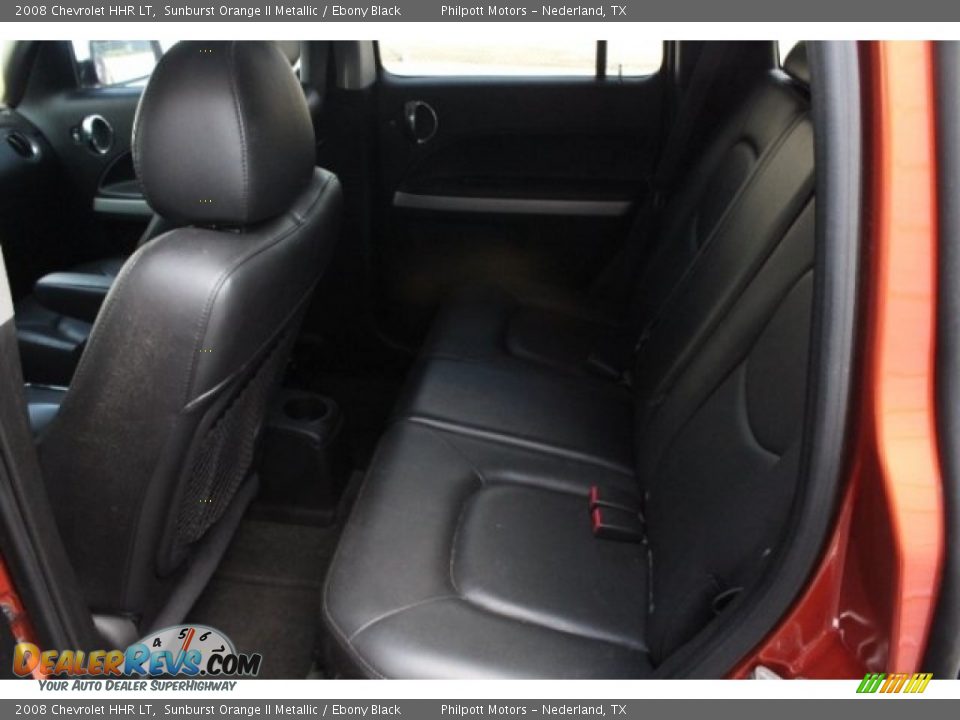 2008 Chevrolet HHR LT Sunburst Orange II Metallic / Ebony Black Photo #23