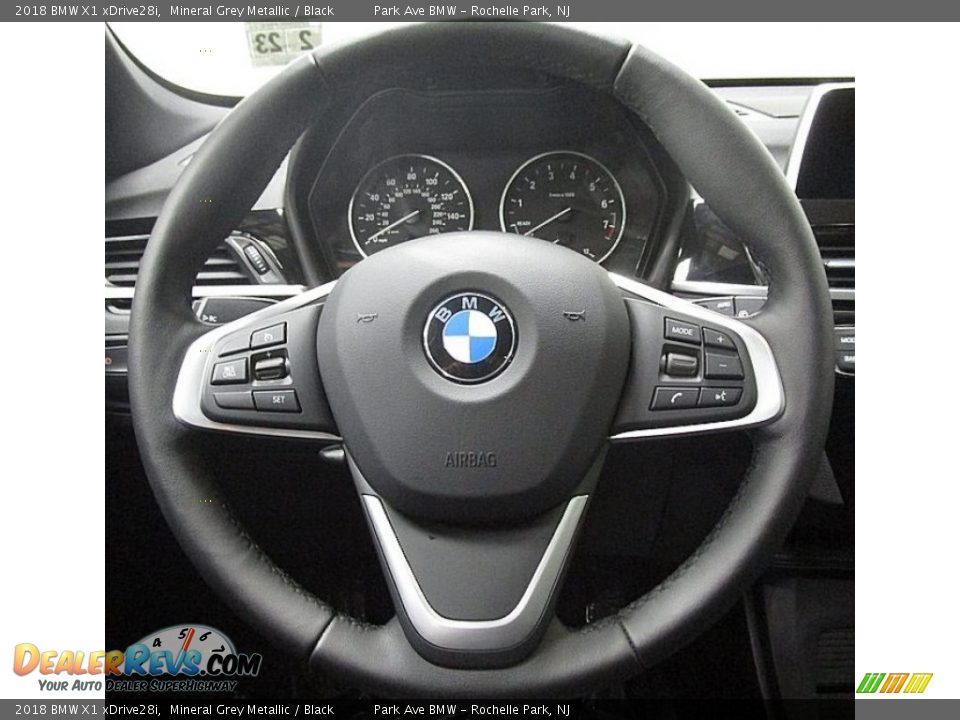 2018 BMW X1 xDrive28i Mineral Grey Metallic / Black Photo #26