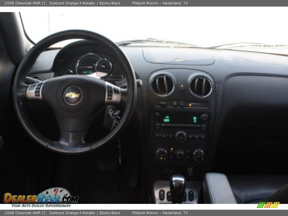 2008 Chevrolet HHR LT Sunburst Orange II Metallic / Ebony Black Photo #24