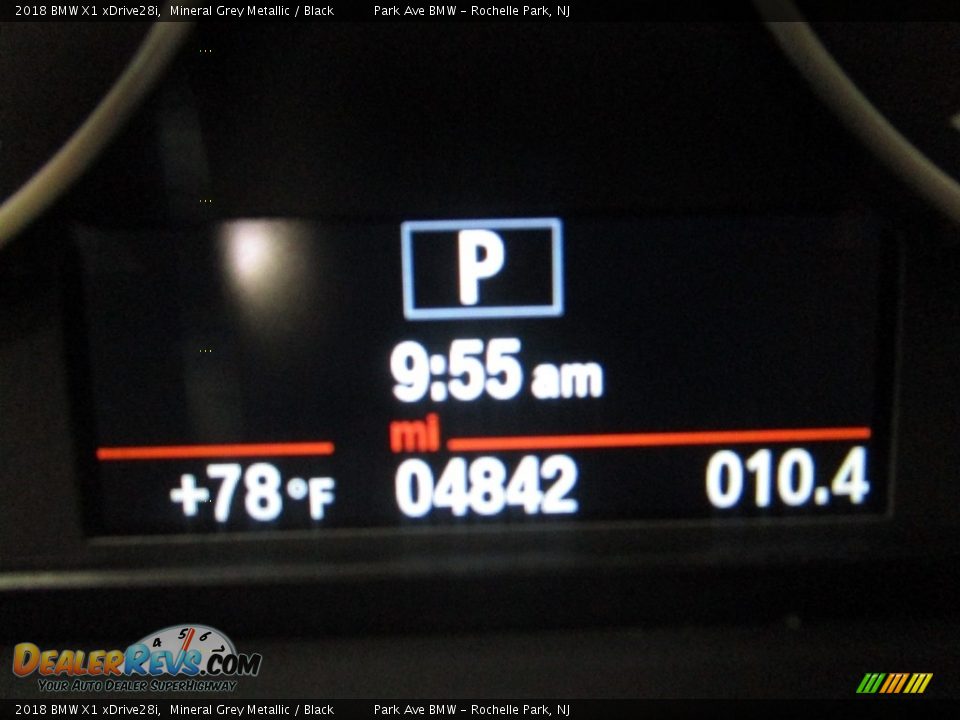 2018 BMW X1 xDrive28i Mineral Grey Metallic / Black Photo #27