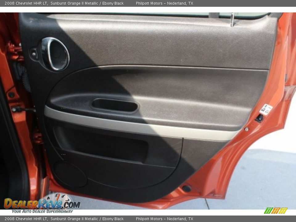 2008 Chevrolet HHR LT Sunburst Orange II Metallic / Ebony Black Photo #27