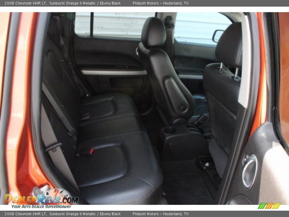 2008 Chevrolet HHR LT Sunburst Orange II Metallic / Ebony Black Photo #28