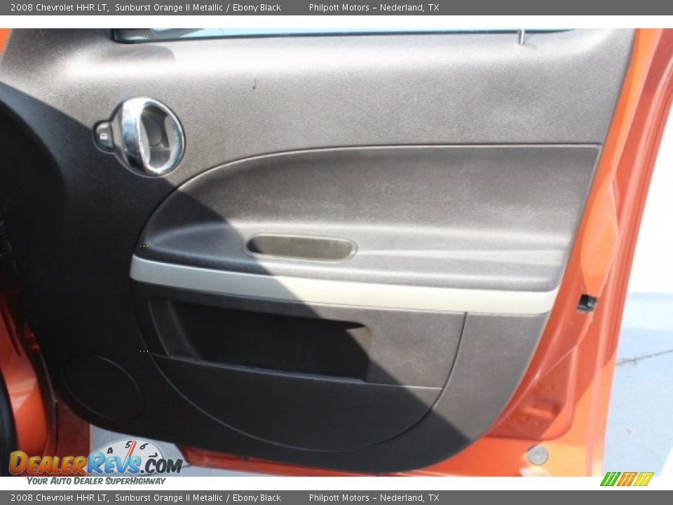 2008 Chevrolet HHR LT Sunburst Orange II Metallic / Ebony Black Photo #29