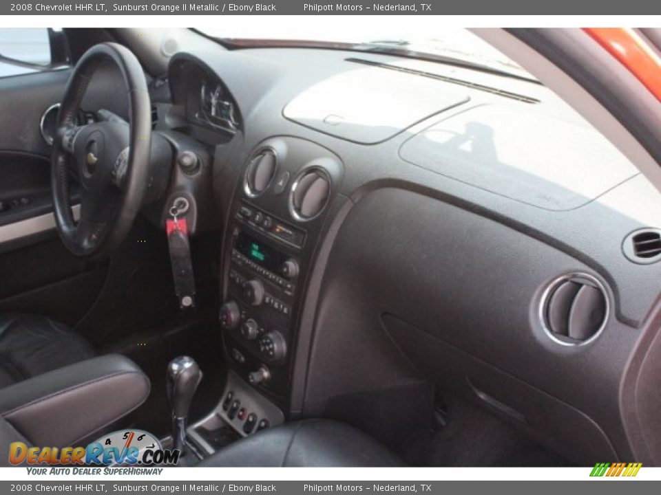 2008 Chevrolet HHR LT Sunburst Orange II Metallic / Ebony Black Photo #30