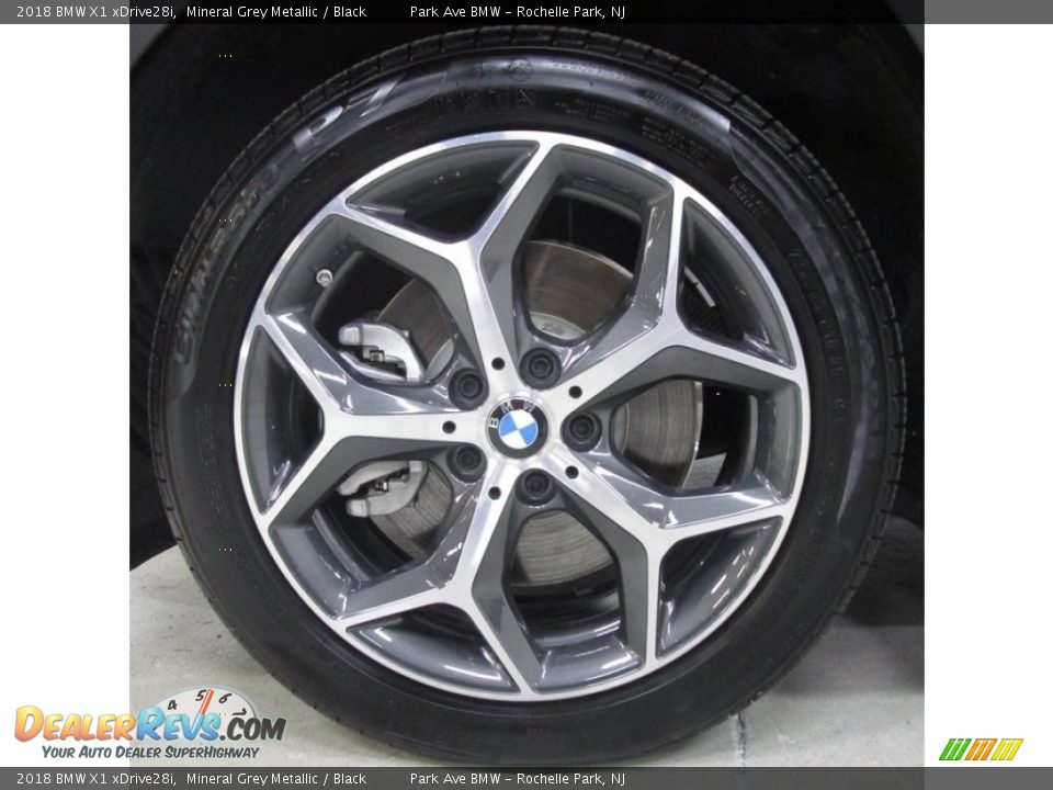 2018 BMW X1 xDrive28i Mineral Grey Metallic / Black Photo #31
