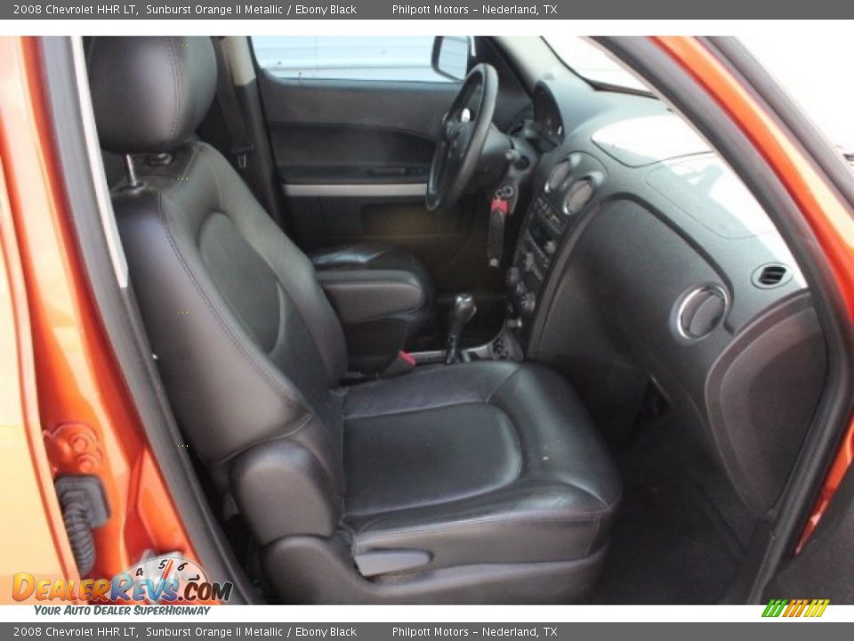 2008 Chevrolet HHR LT Sunburst Orange II Metallic / Ebony Black Photo #31