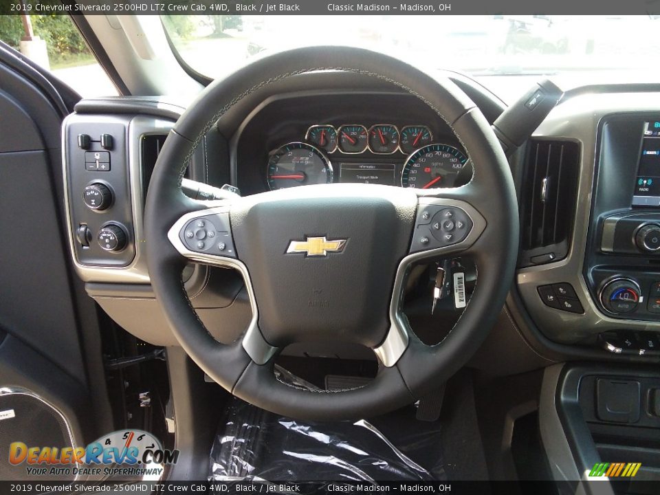 2019 Chevrolet Silverado 2500HD LTZ Crew Cab 4WD Steering Wheel Photo #5