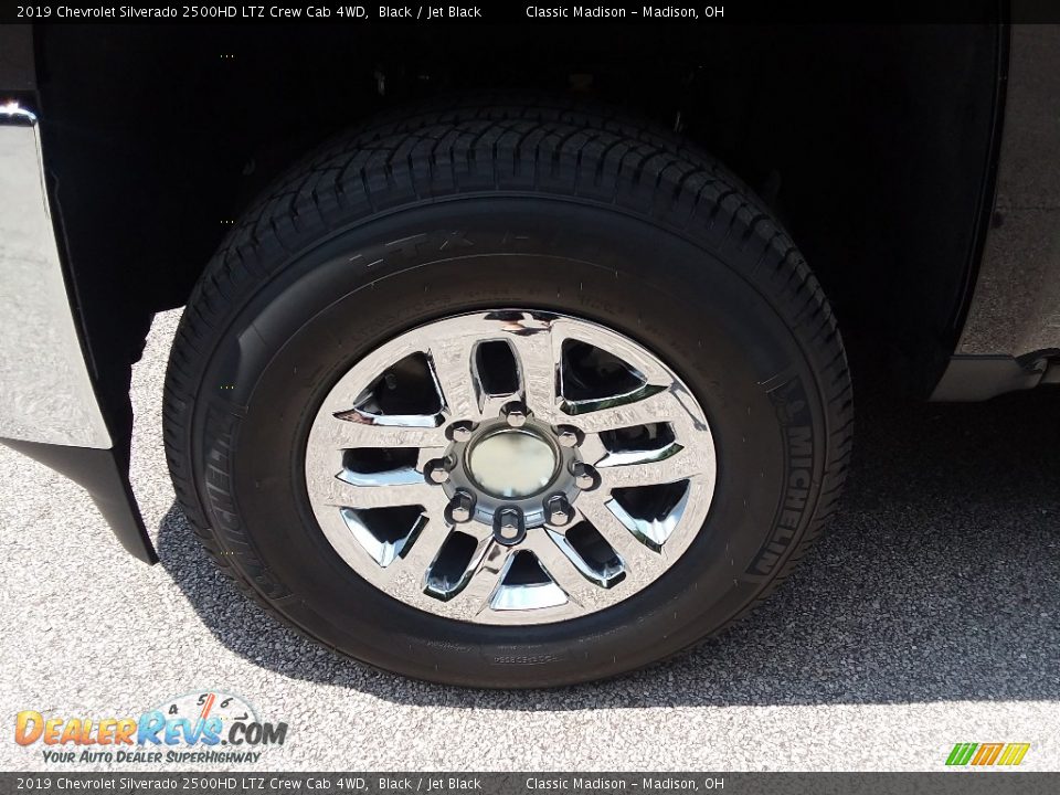 2019 Chevrolet Silverado 2500HD LTZ Crew Cab 4WD Black / Jet Black Photo #14