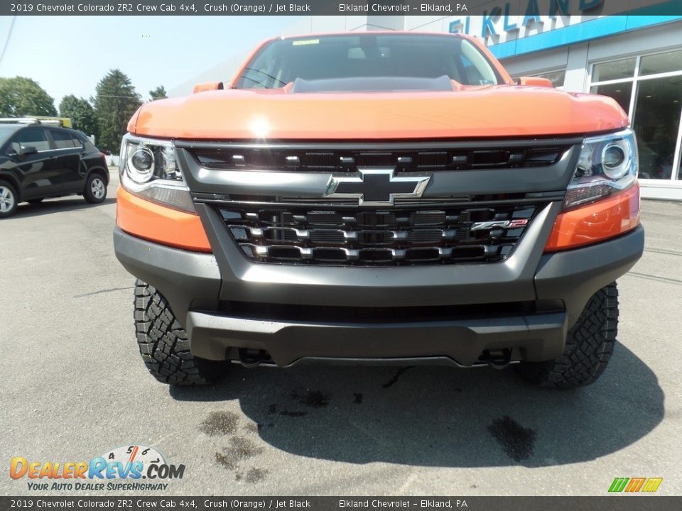 2019 Chevrolet Colorado ZR2 Crew Cab 4x4 Crush (Orange) / Jet Black Photo #2