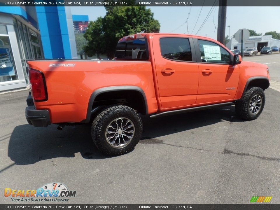 2019 Chevrolet Colorado ZR2 Crew Cab 4x4 Crush (Orange) / Jet Black Photo #11