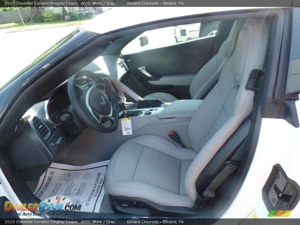 Front Seat of 2019 Chevrolet Corvette Stingray Coupe Photo #19