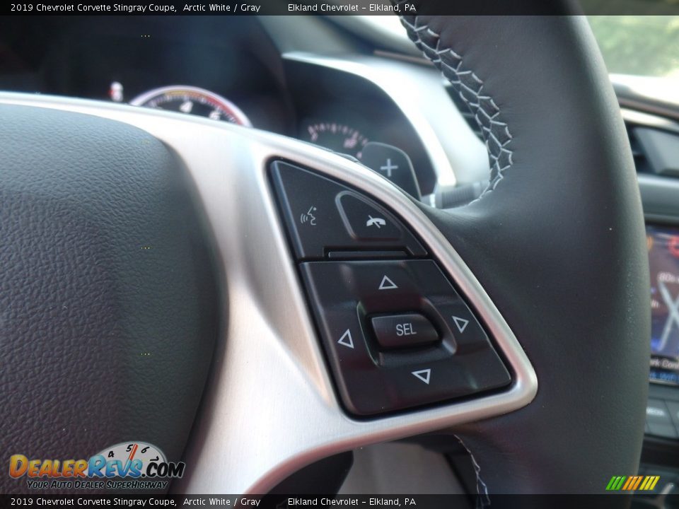 2019 Chevrolet Corvette Stingray Coupe Steering Wheel Photo #23
