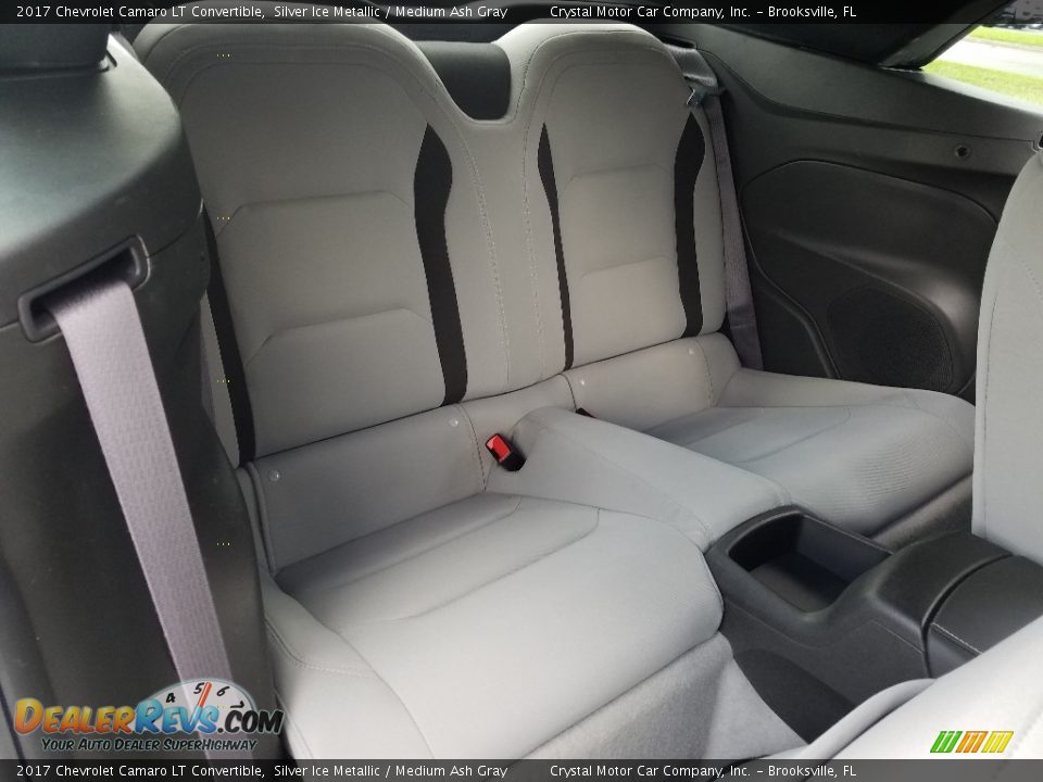 Rear Seat of 2017 Chevrolet Camaro LT Convertible Photo #11