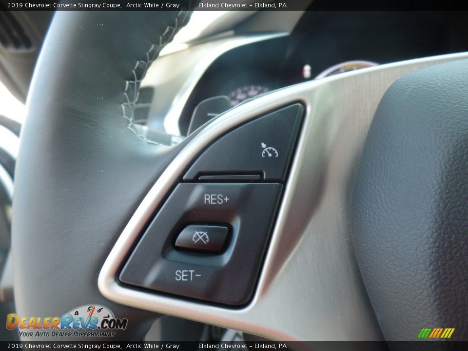 2019 Chevrolet Corvette Stingray Coupe Steering Wheel Photo #24