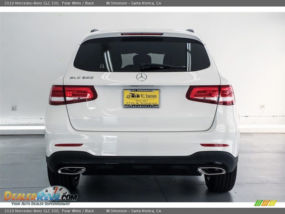 2019 Mercedes-Benz GLC 300 Polar White / Black Photo #3