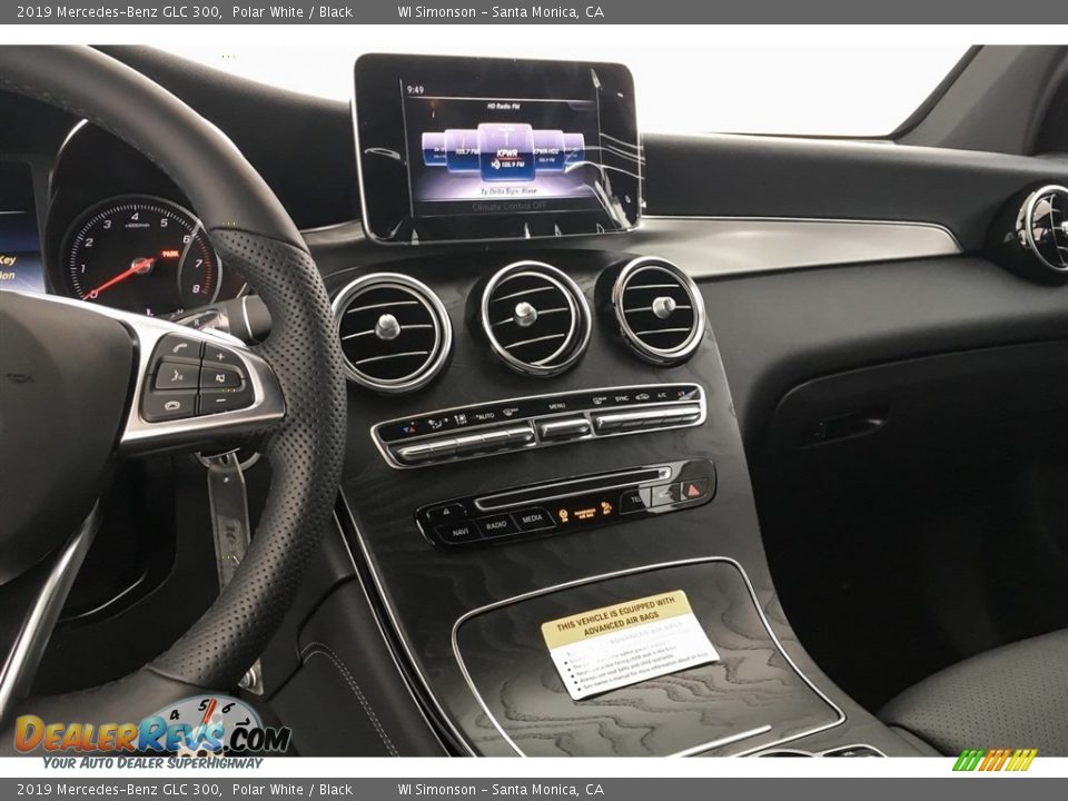 2019 Mercedes-Benz GLC 300 Polar White / Black Photo #6