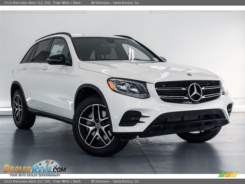 2019 Mercedes-Benz GLC 300 Polar White / Black Photo #12