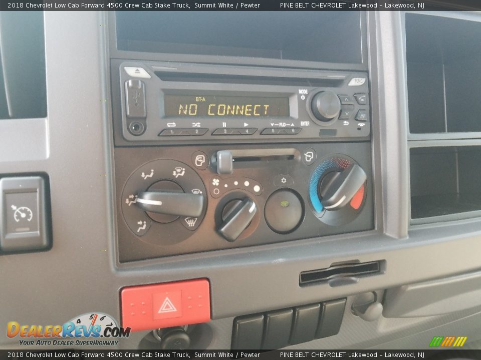 2018 Chevrolet Low Cab Forward 4500 Crew Cab Stake Truck Summit White / Pewter Photo #10