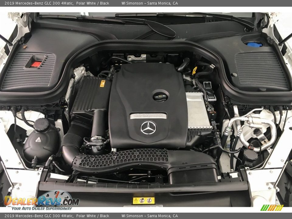 2019 Mercedes-Benz GLC 300 4Matic 2.0 Liter Turbocharged DOHC 16-Valve VVT 4 Cylinder Engine Photo #8