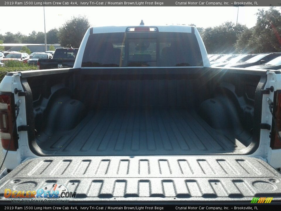 2019 Ram 1500 Long Horn Crew Cab 4x4 Ivory Tri–Coat / Mountain Brown/Light Frost Beige Photo #19