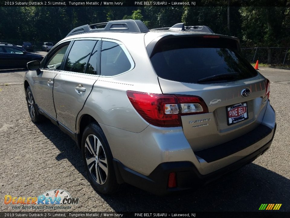 2019 Subaru Outback 2.5i Limited Tungsten Metallic / Warm Ivory Photo #4