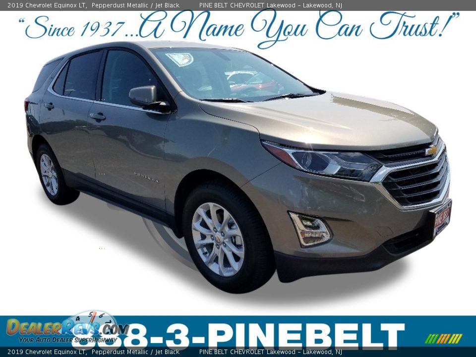2019 Chevrolet Equinox LT Pepperdust Metallic / Jet Black Photo #1