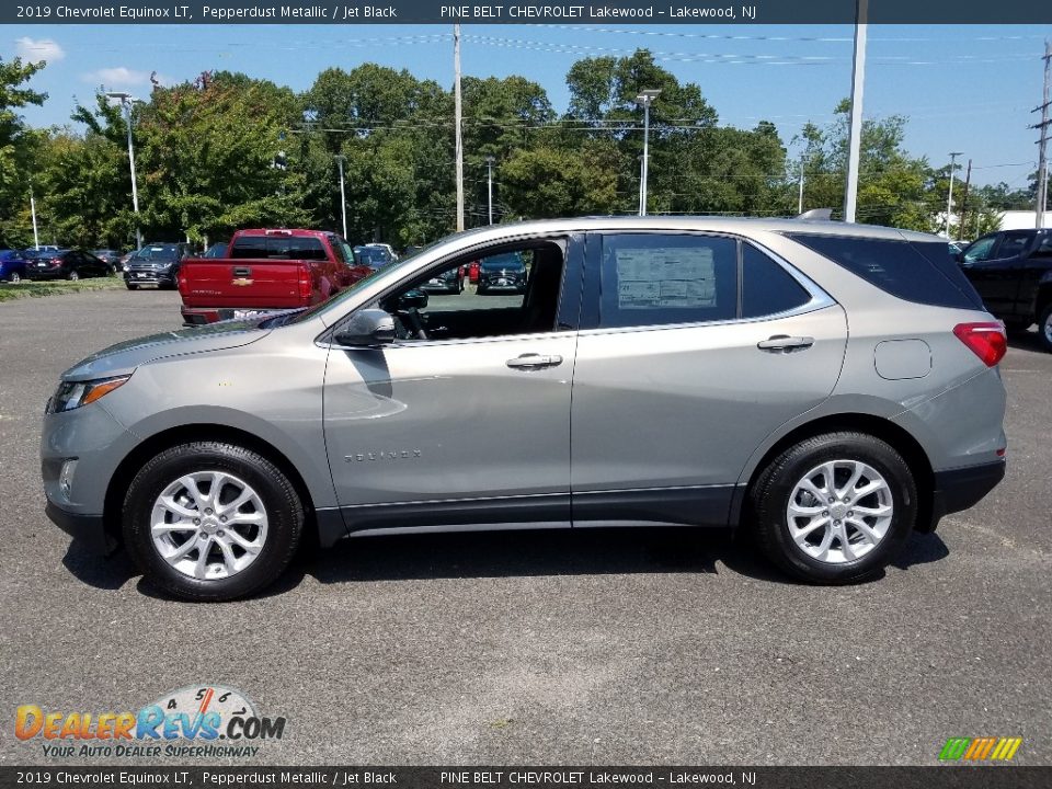 2019 Chevrolet Equinox LT Pepperdust Metallic / Jet Black Photo #3