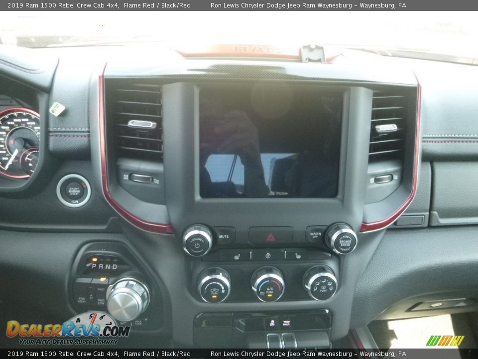 2019 Ram 1500 Rebel Crew Cab 4x4 Flame Red / Black/Red Photo #17