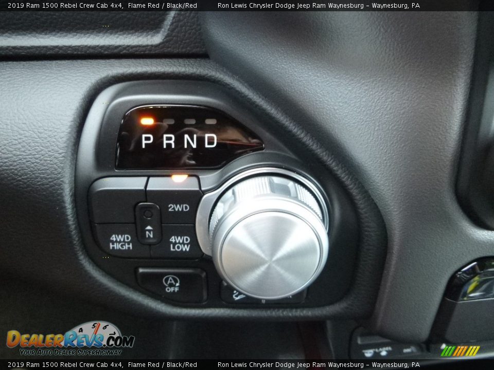 2019 Ram 1500 Rebel Crew Cab 4x4 Flame Red / Black/Red Photo #18